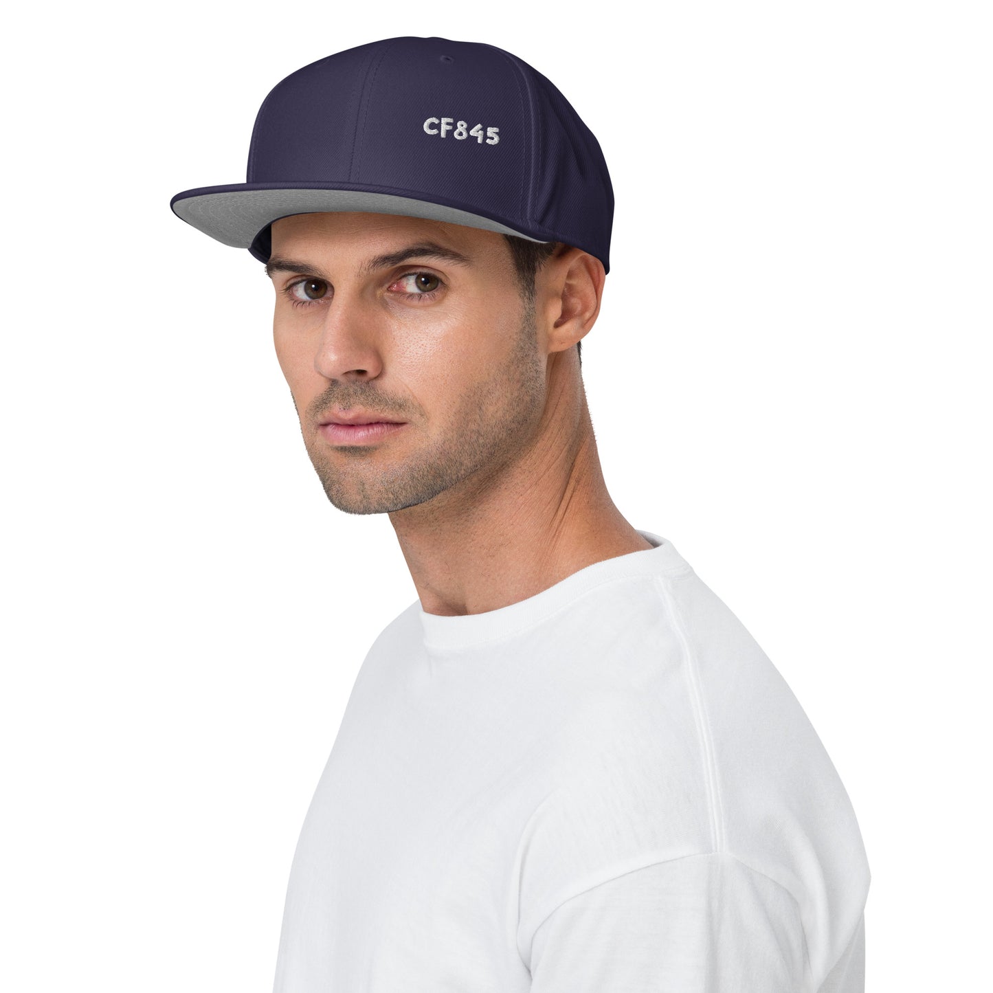 CF845 Offset Snapback Hat