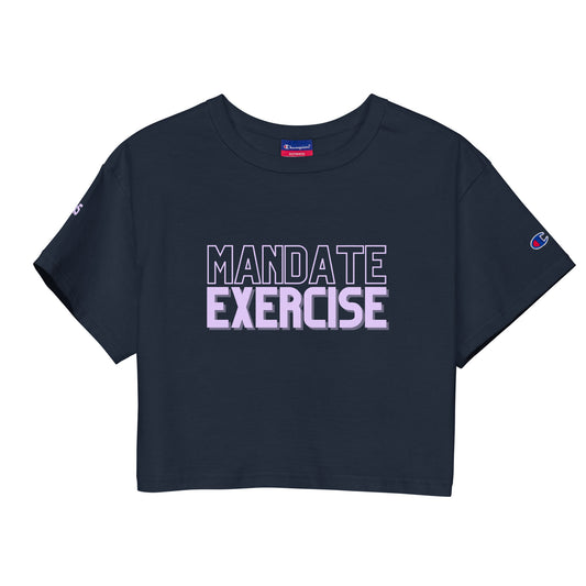 Mandate Exercise Champion Crop top