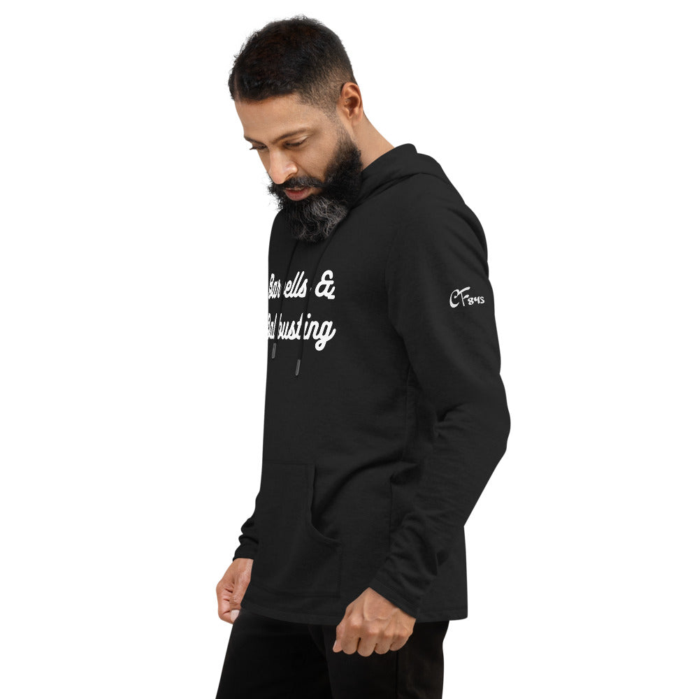 Barbells & Ballbusting Unisex Lightweight Hoodie