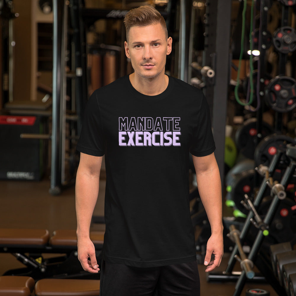 Mandate Exercise tee (purple)