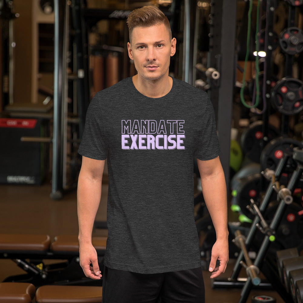 Mandate Exercise tee (purple)