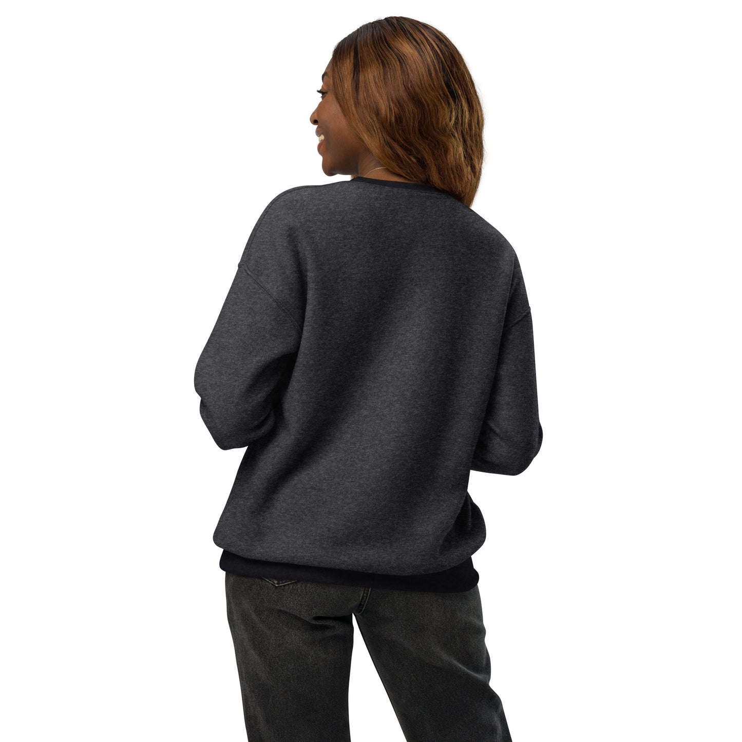 Scripted est. Logo Sueded Fleece Sweatshirt