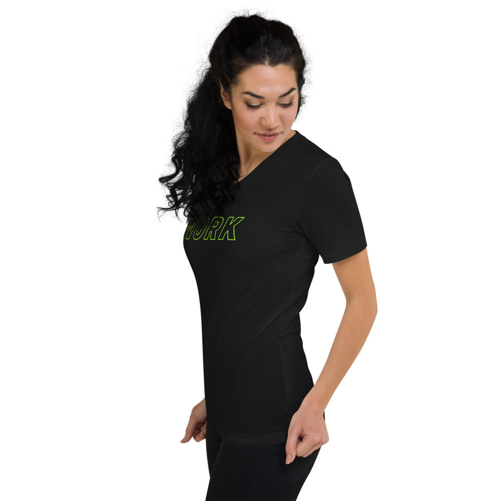 WORK V-Neck T-Shirt