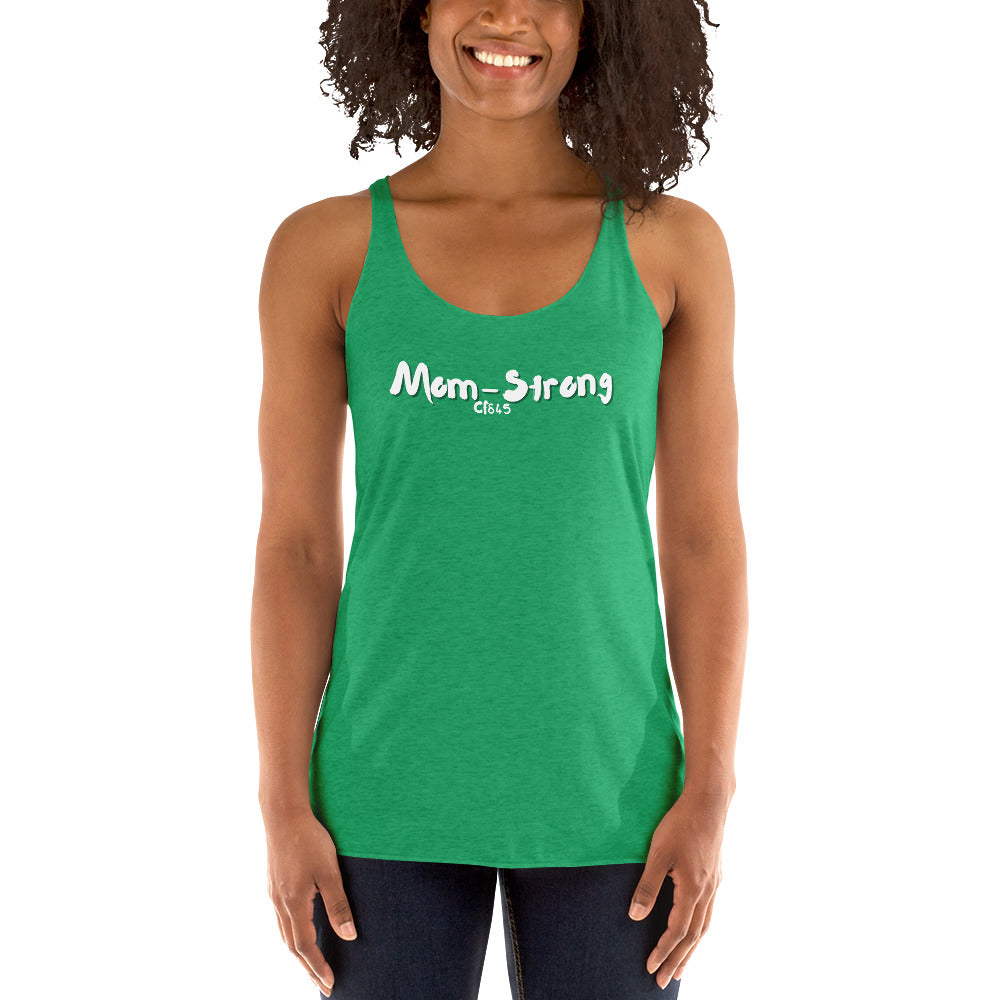 Mom-Strong Racerback Tank