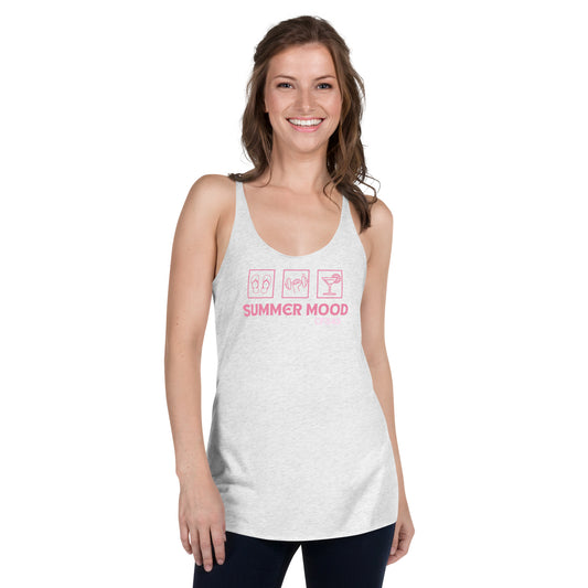 Summer Mood Racerback Tank