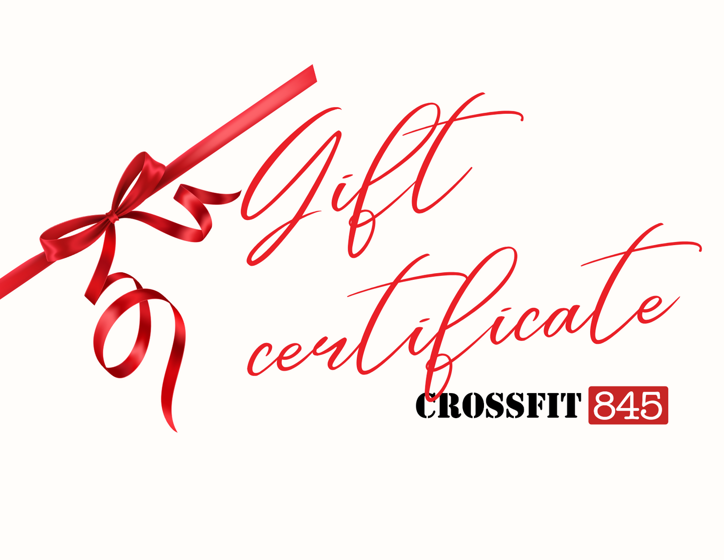 CrossFit 845 Gift Certificate
