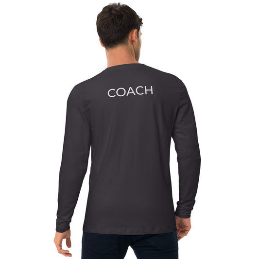 Coach Long Sleeve Fitted Crew