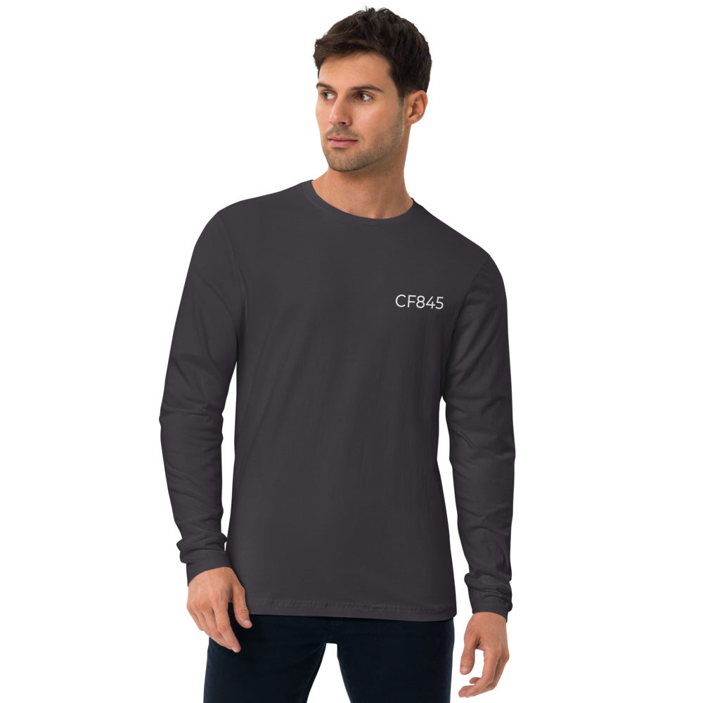 Coach Long Sleeve Fitted Crew