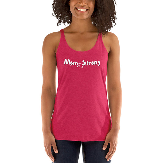 Mom-Strong Racerback Tank